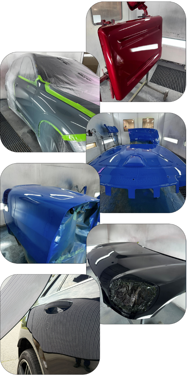 bilde av arbeid på bil